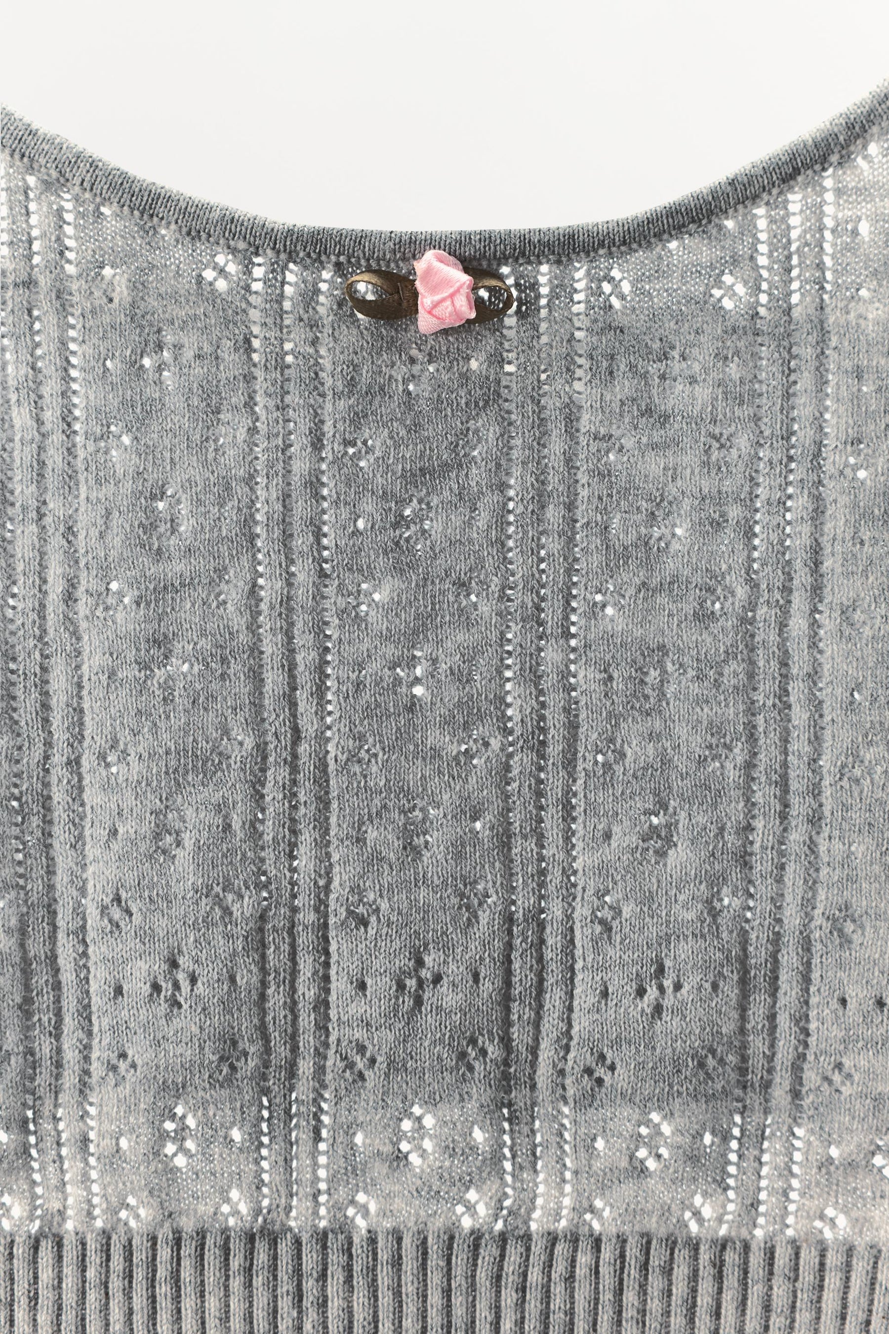 Floral Pointelle Bralette