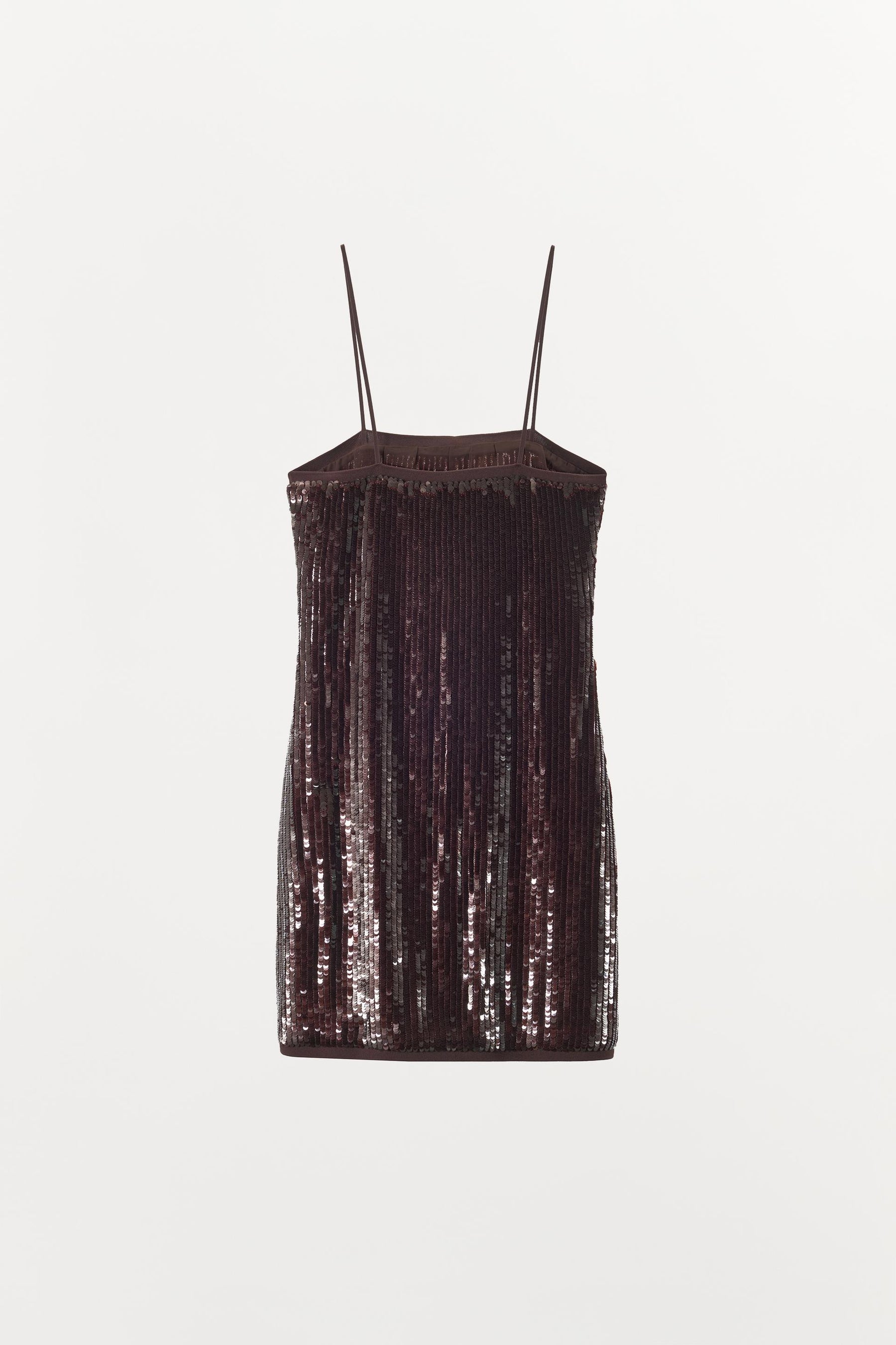 SHORT SEQUIN DRESS - Image 5