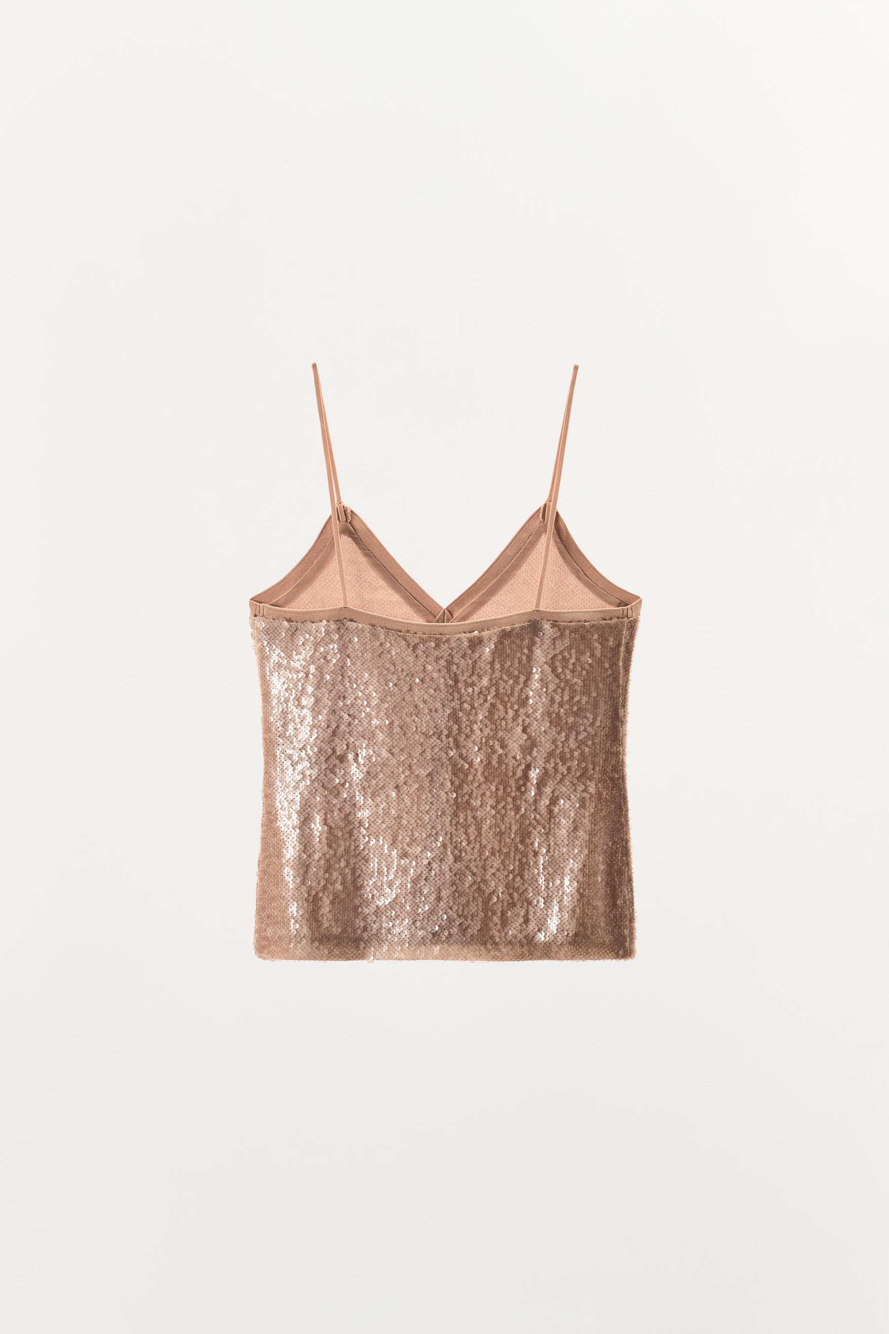 Sequin Strappy Fashion Top