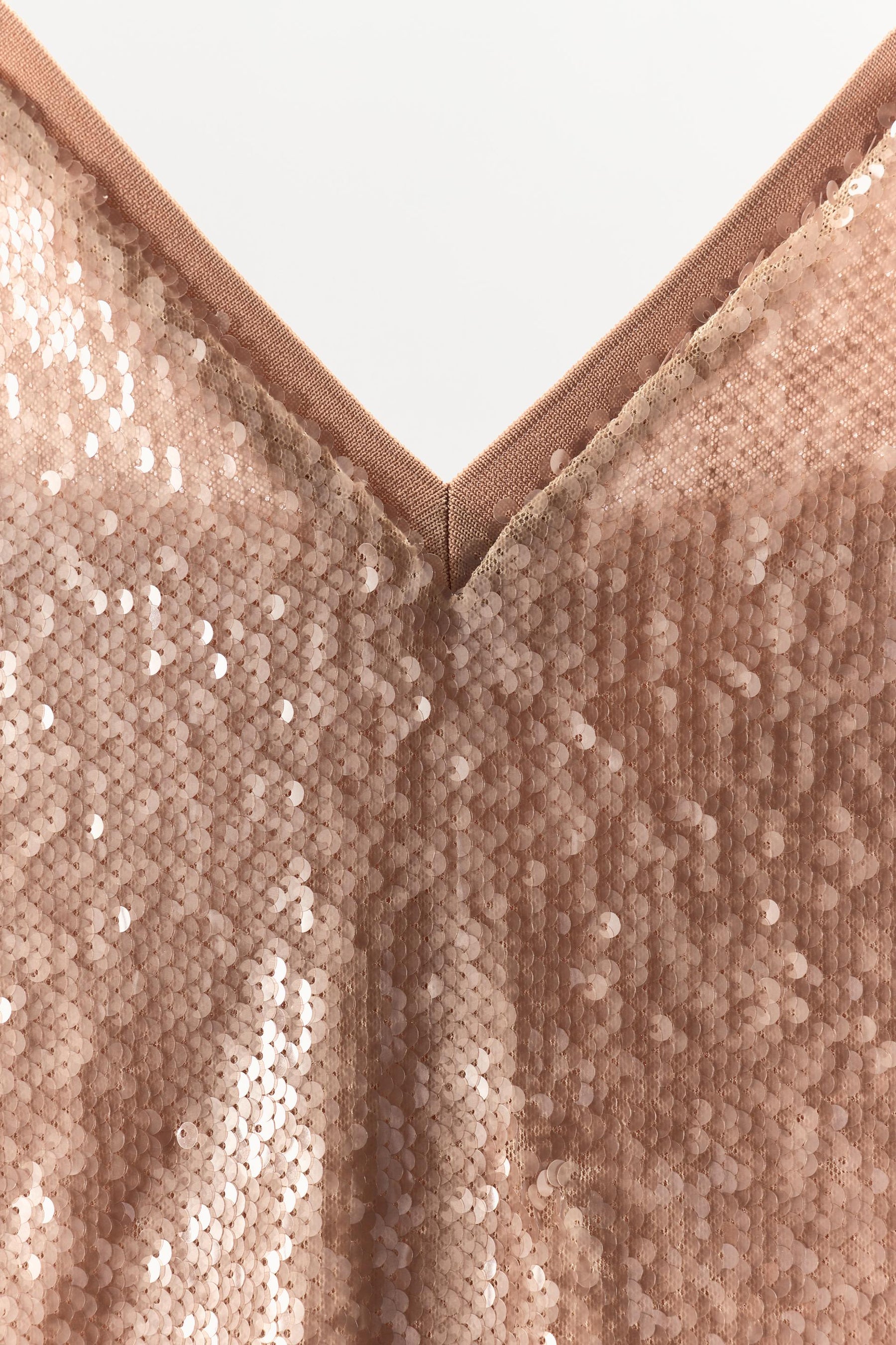 Sequin Strappy Fashion Top