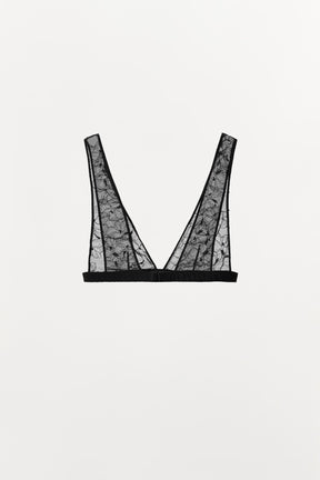 LACE TRIANGLE BRALETTE