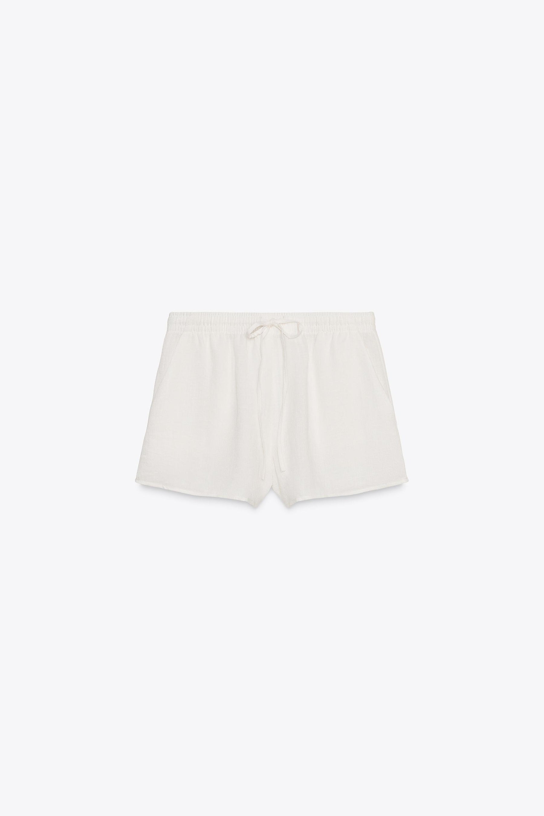 Drawstring Mini Shorts