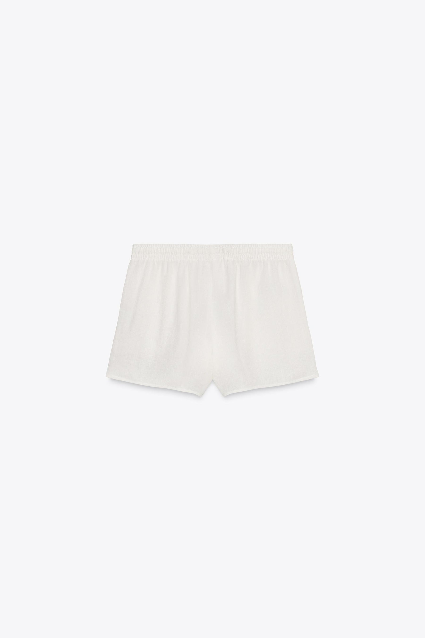 Drawstring Mini Shorts