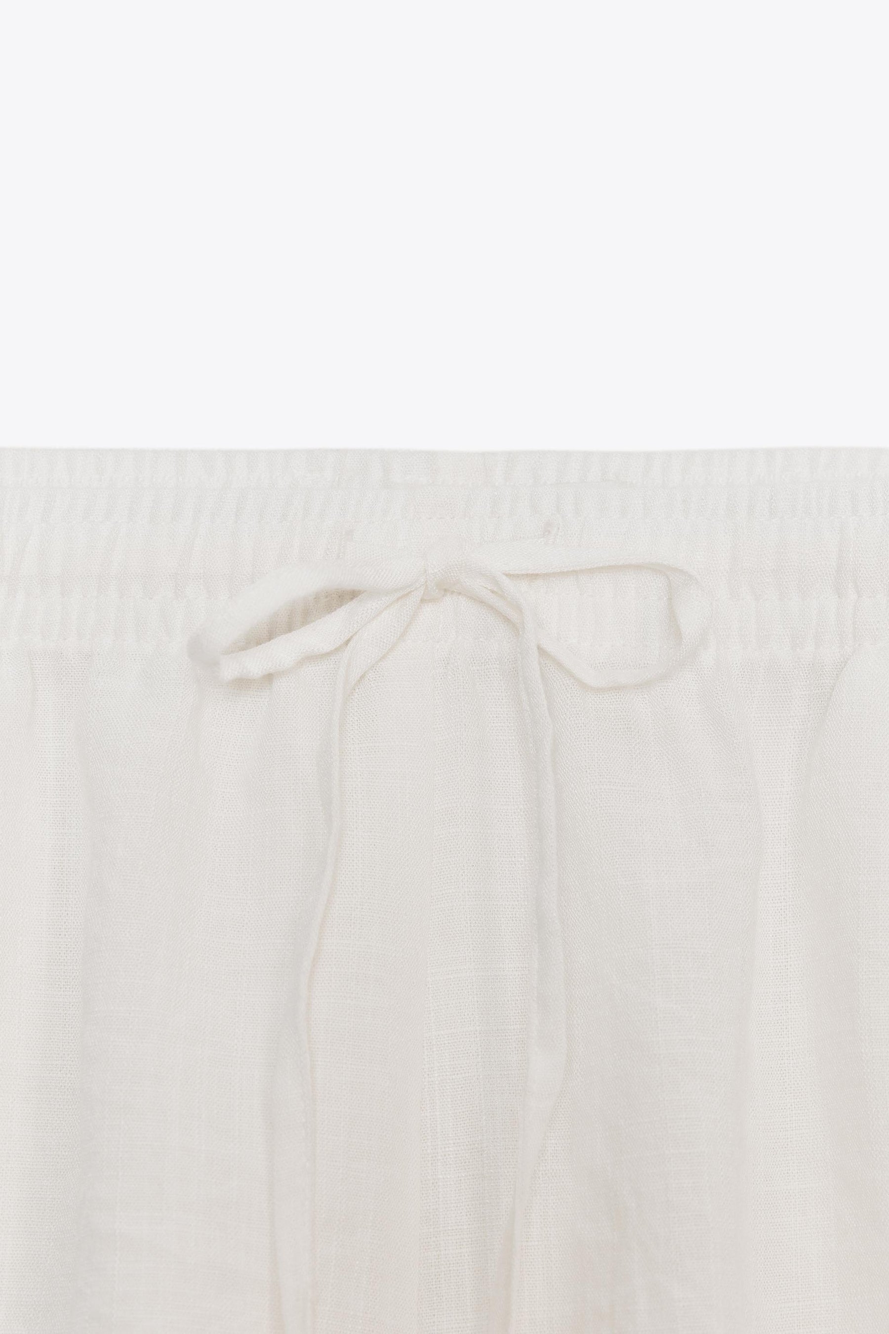 Drawstring Mini Shorts