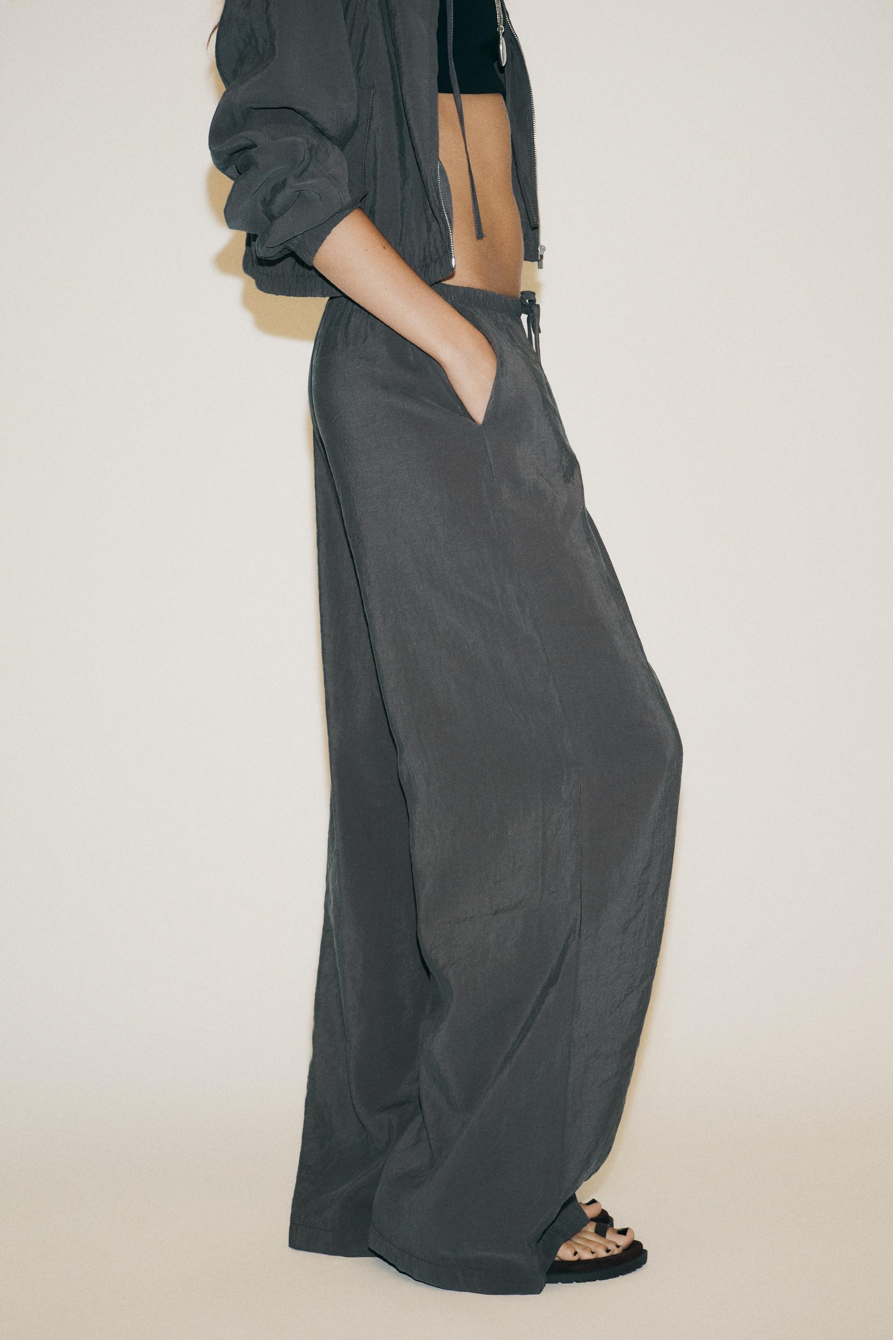 Flowing Palazzo Trousers