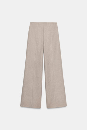 Soft High-Waist Trousers
