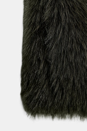FAUX FUR GILET - Image 8