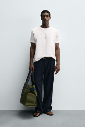 SLOGAN PRINT T-SHIRT - Image 1