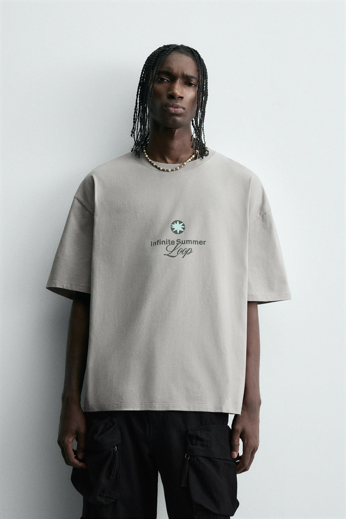 STAR PRINT T-SHIRT - Image 2