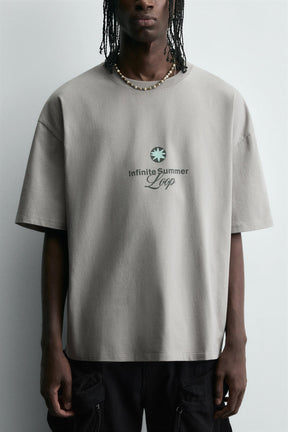 STAR PRINT T-SHIRT - Image 5