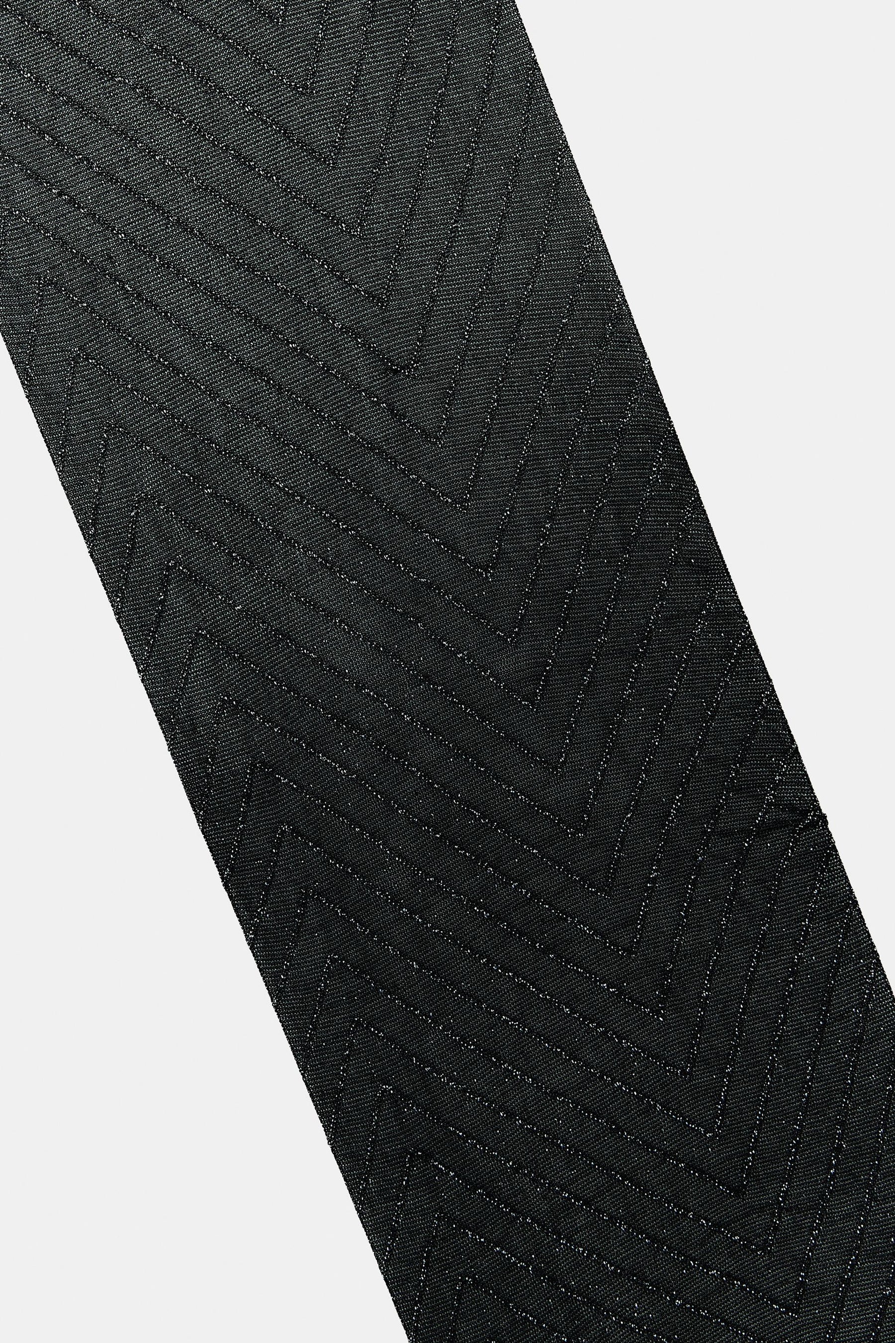 Metallic Thread Tights