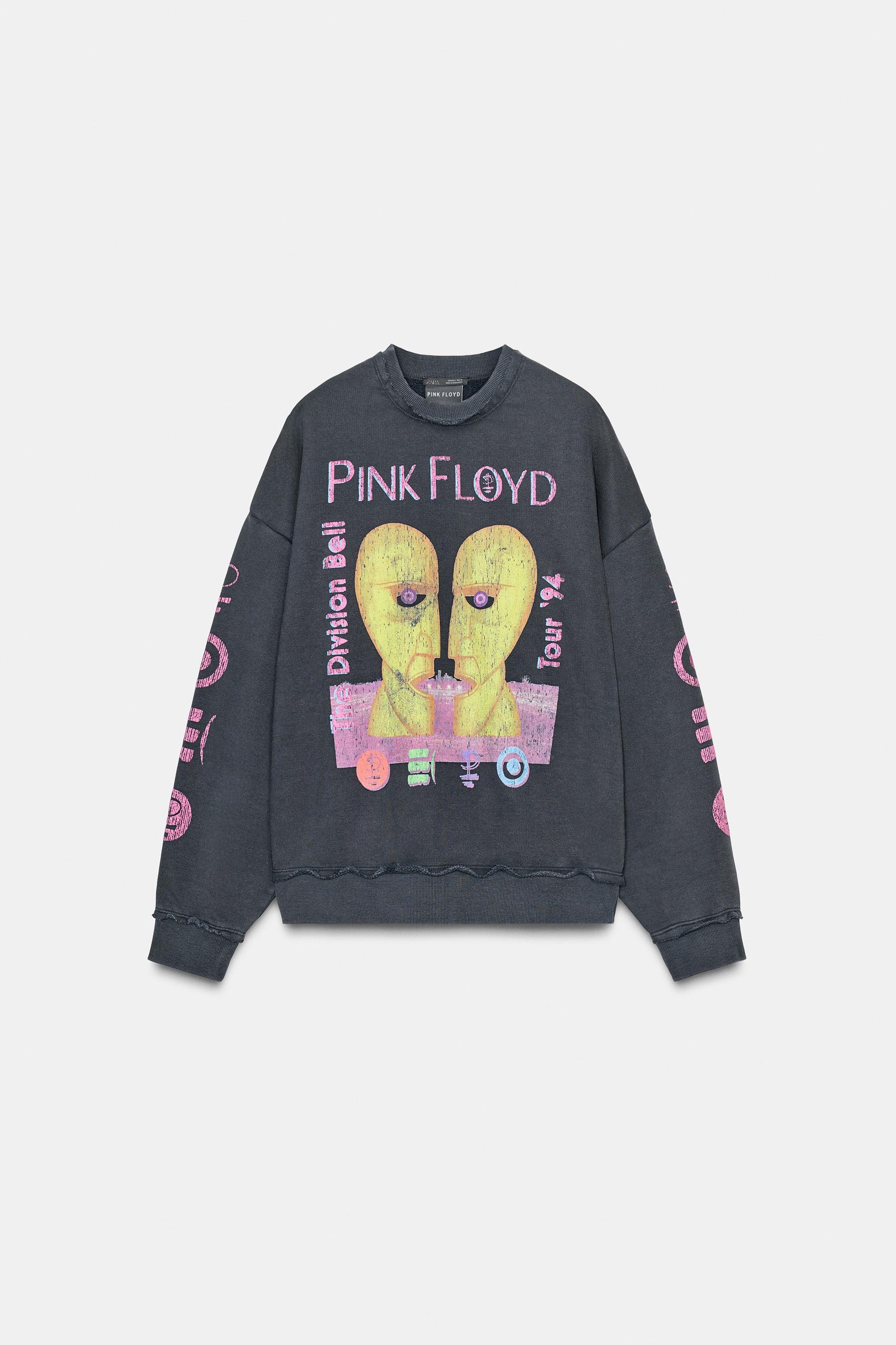 Washed-effect sweatshirt