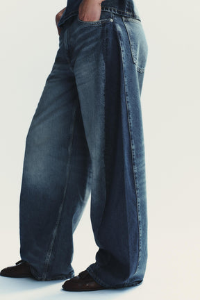 High-Waist Balloon Jeans