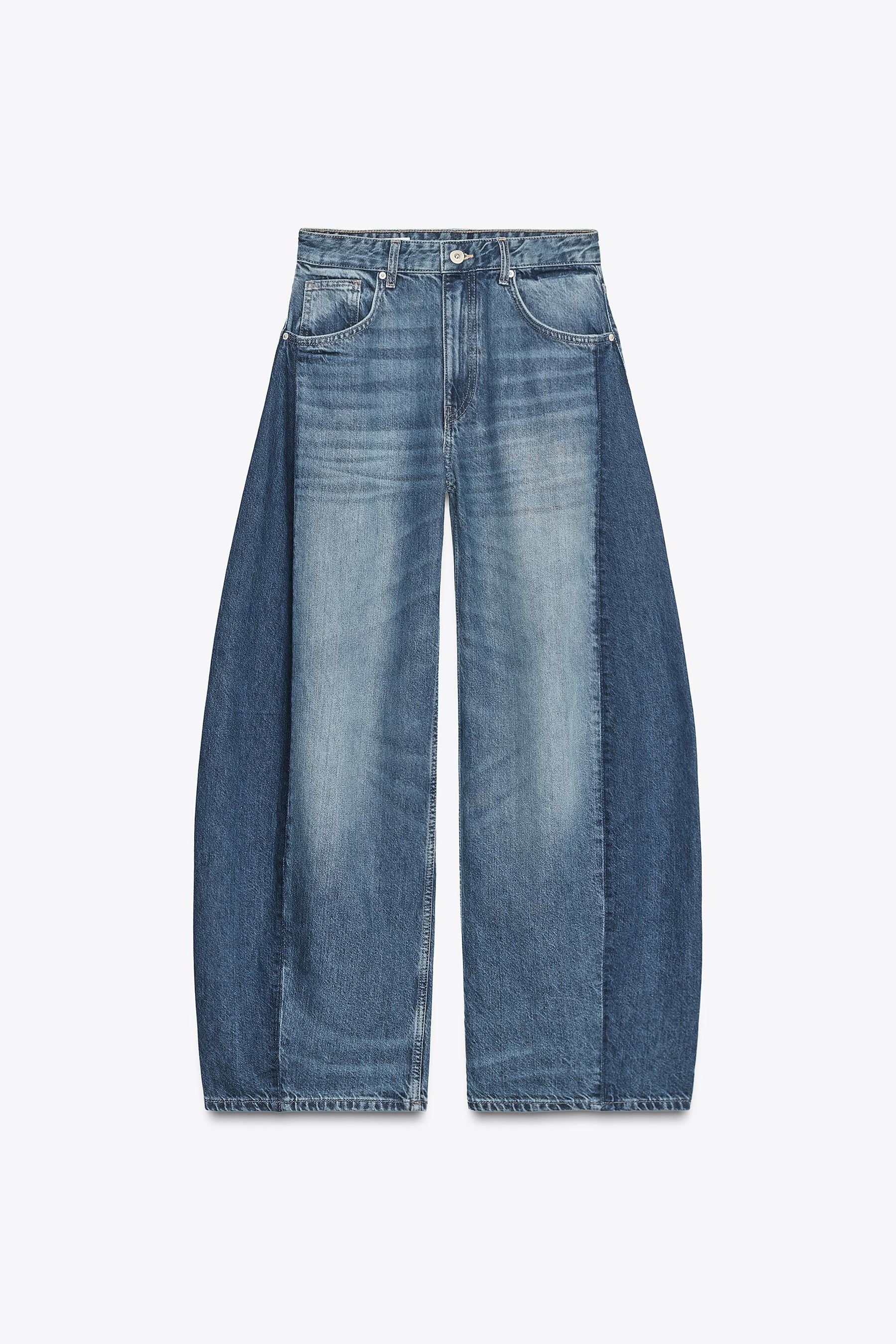 High-Waist Balloon Jeans