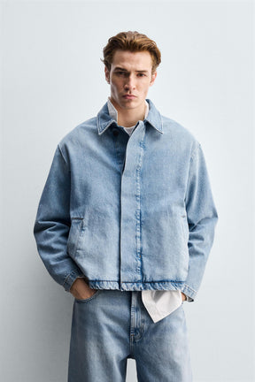 WASHED DENIM JACKET - Image 2