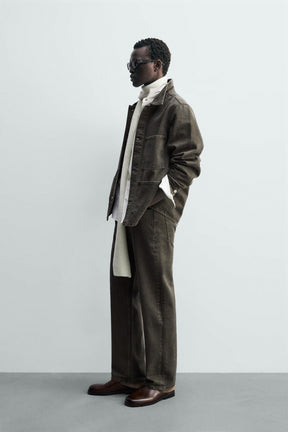 DENIM JACKET WITH POCKETS - Image 4