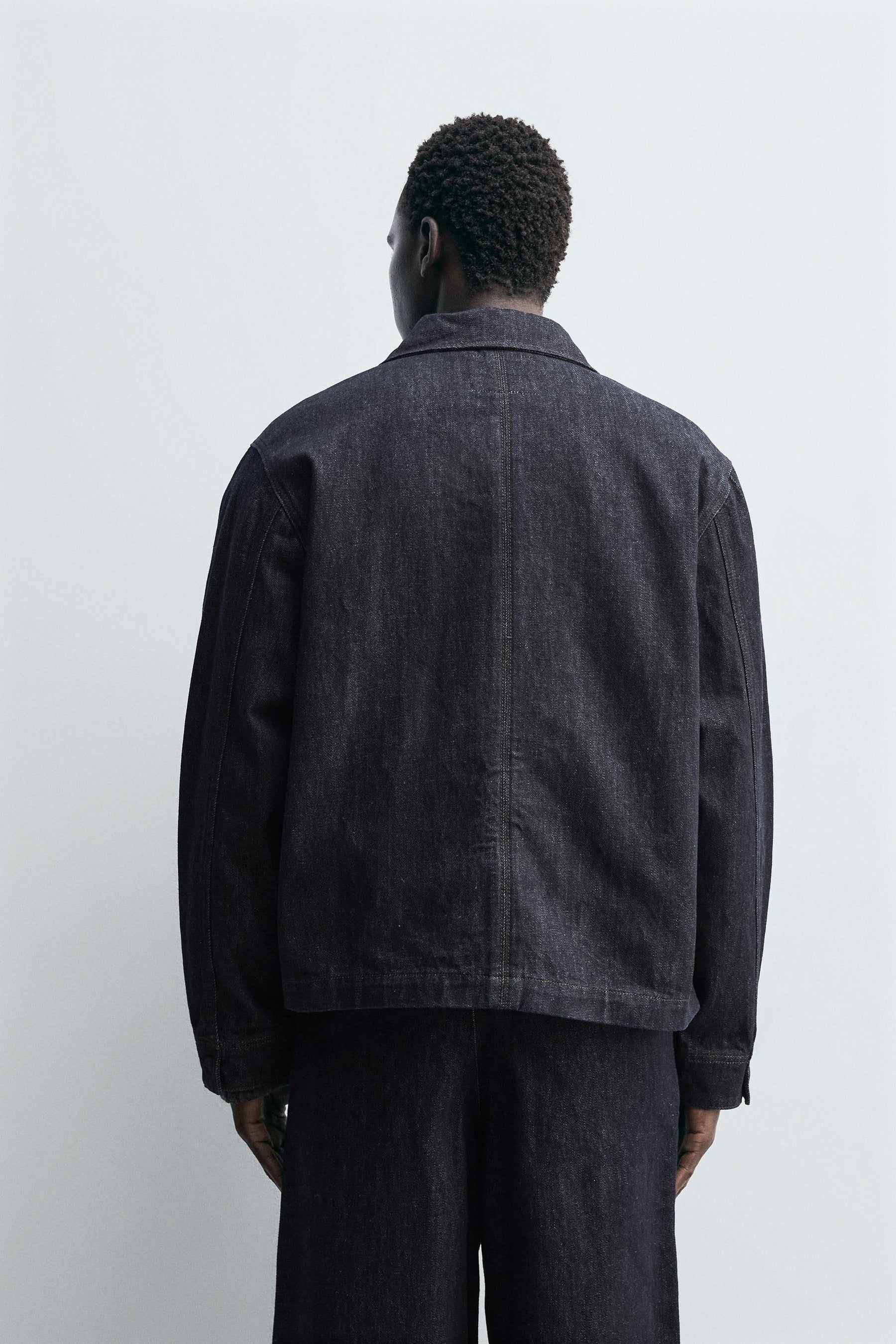 DENIM JACKET WITH POCKETS - Image 3