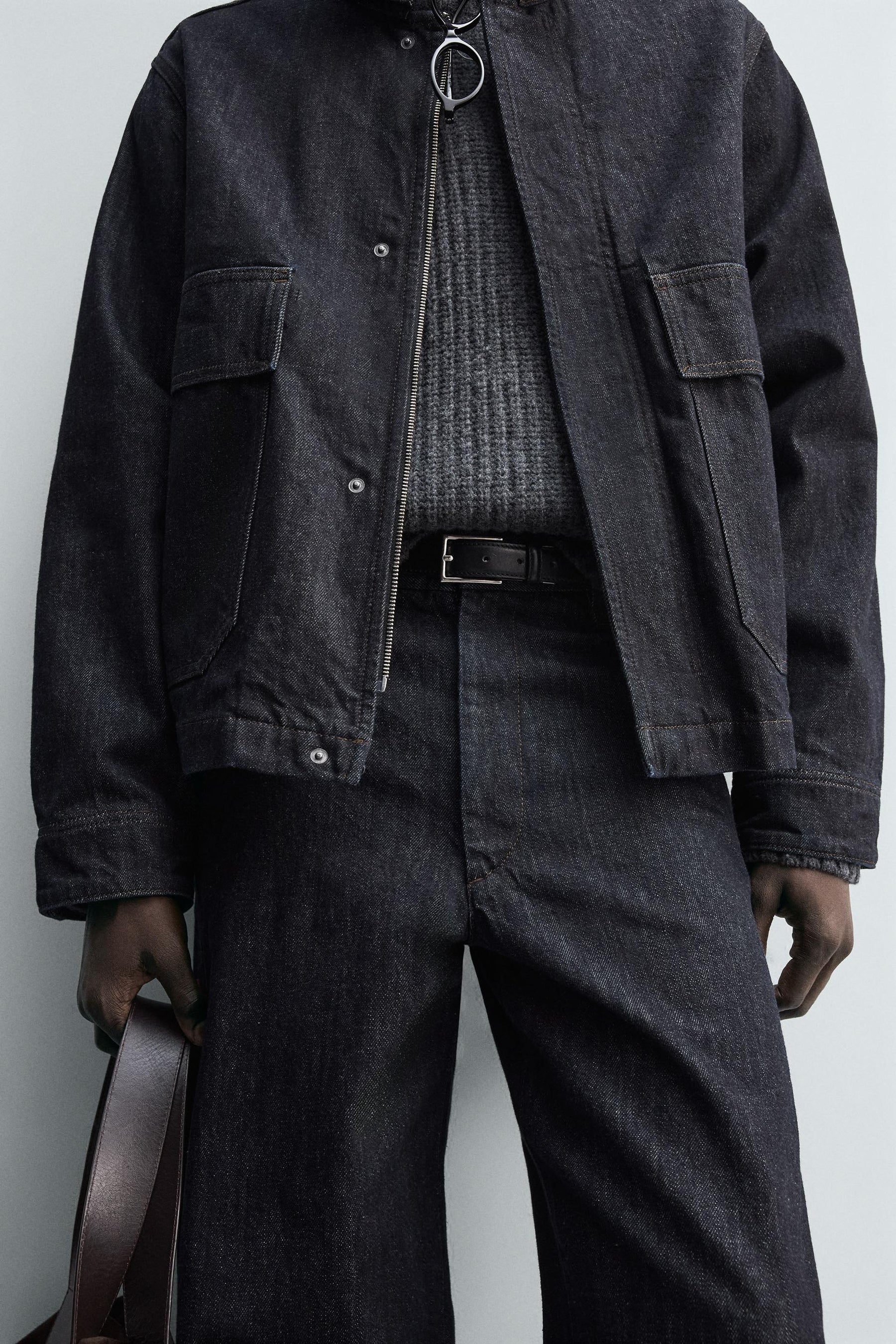 DENIM JACKET WITH POCKETS - Image 5