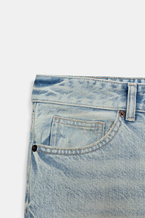 Grinch Print Low-Rise Jeans