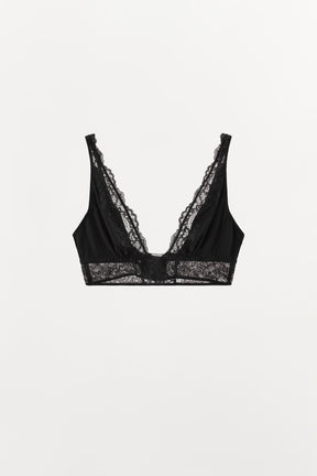 LACE TRIANGLE BRALETTE
