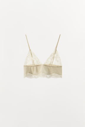 Cotton Lace Bralette