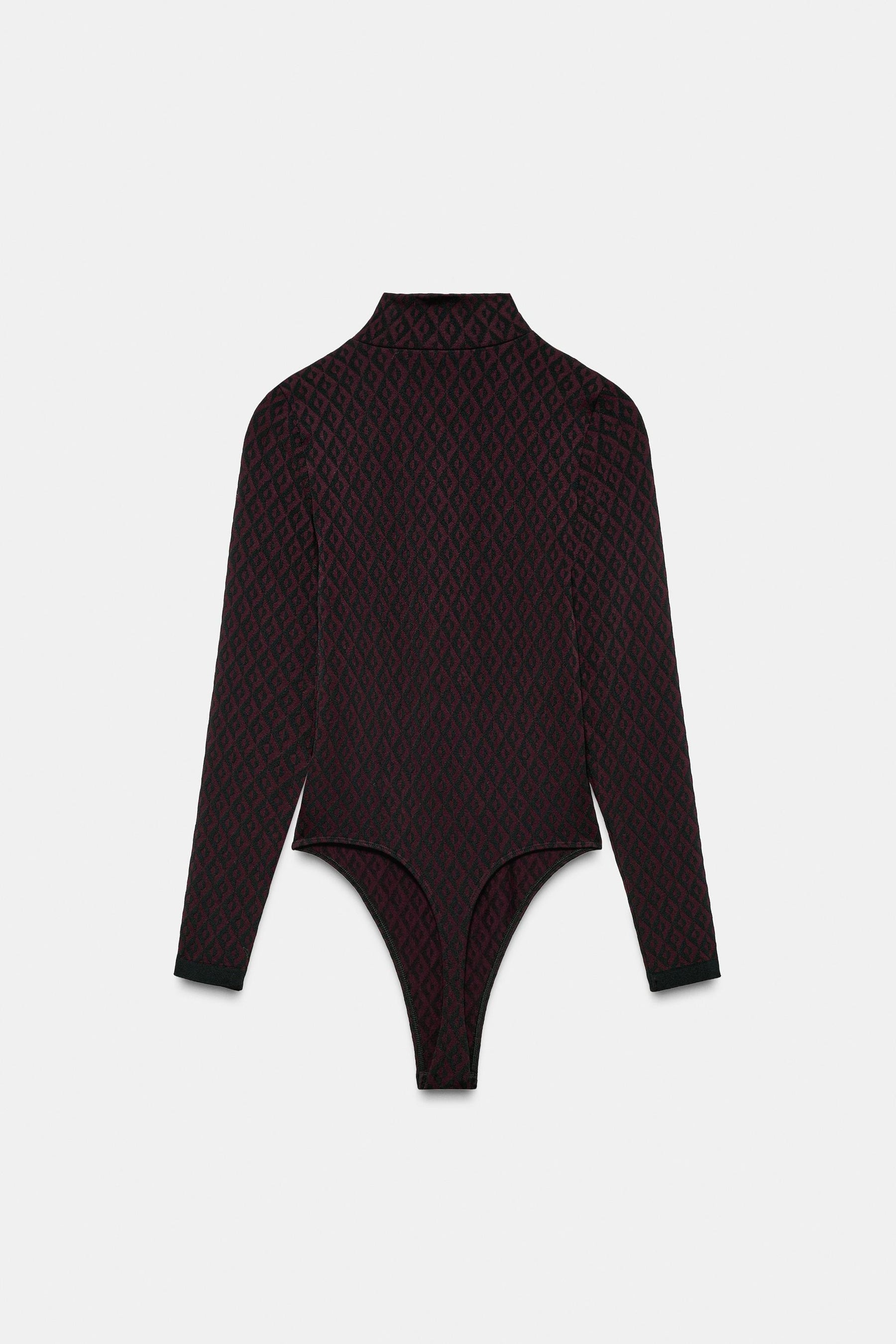 Jacquard Seamless Bodysuit