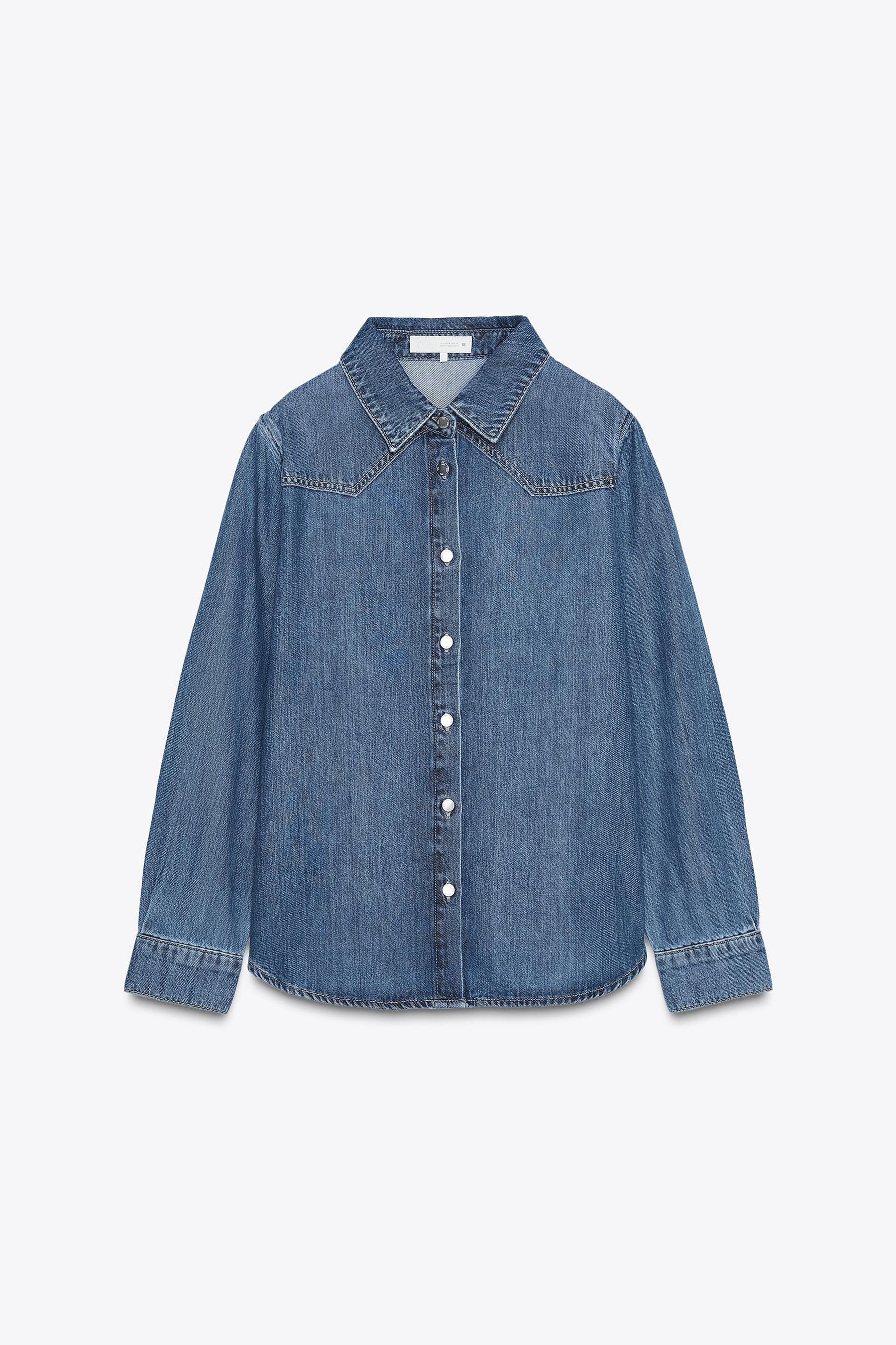 Fluid Denim Shirt
