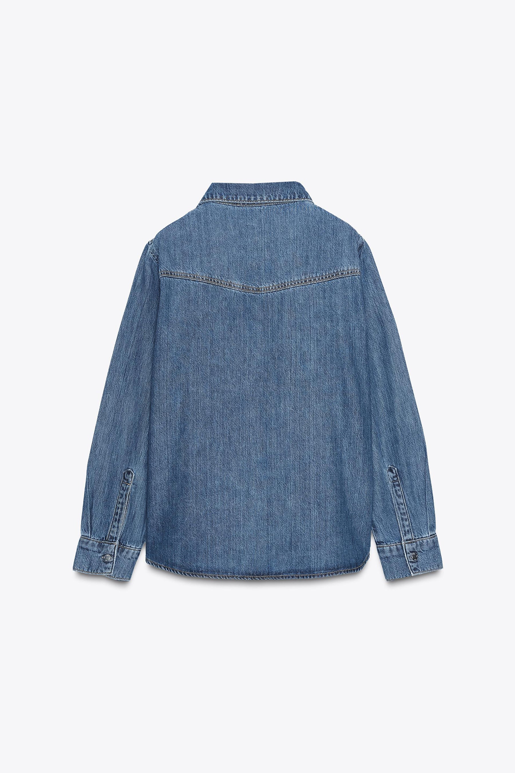 Fluid Denim Shirt