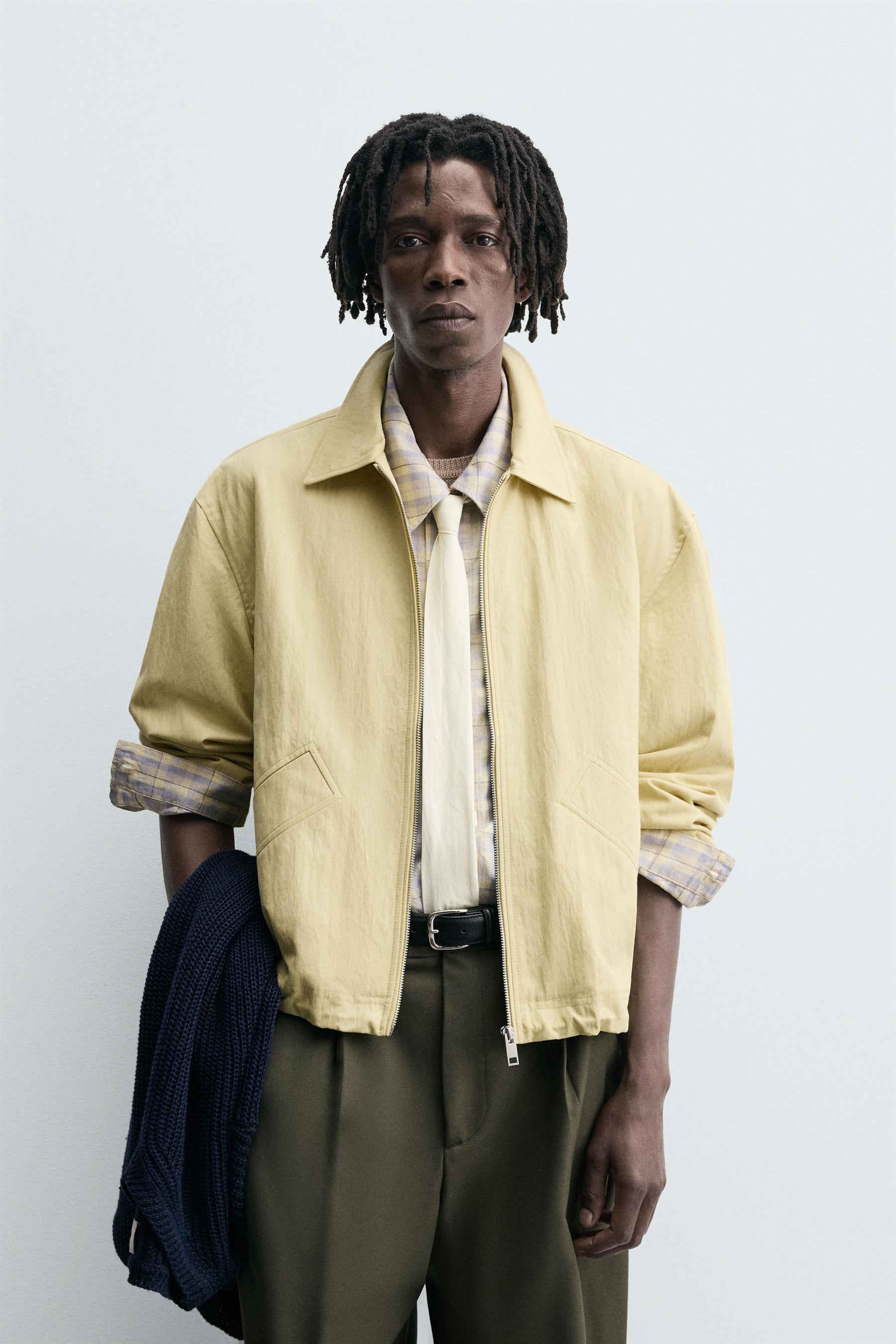 STRUCTURED CROPPED FIT JACKET - Image 2