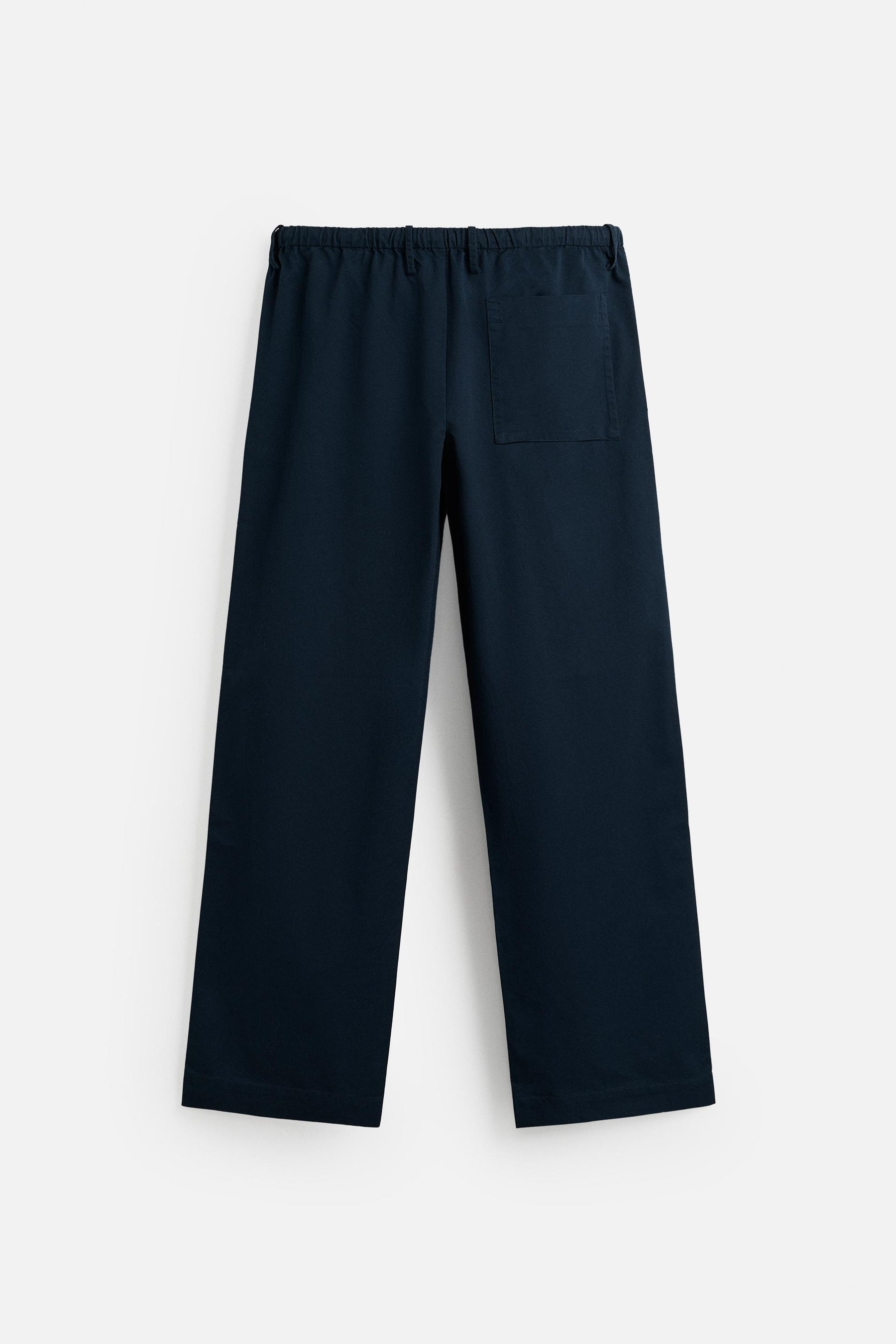 RELAXED FIT STRAIGHT-LEG TROUSERS - Image 7