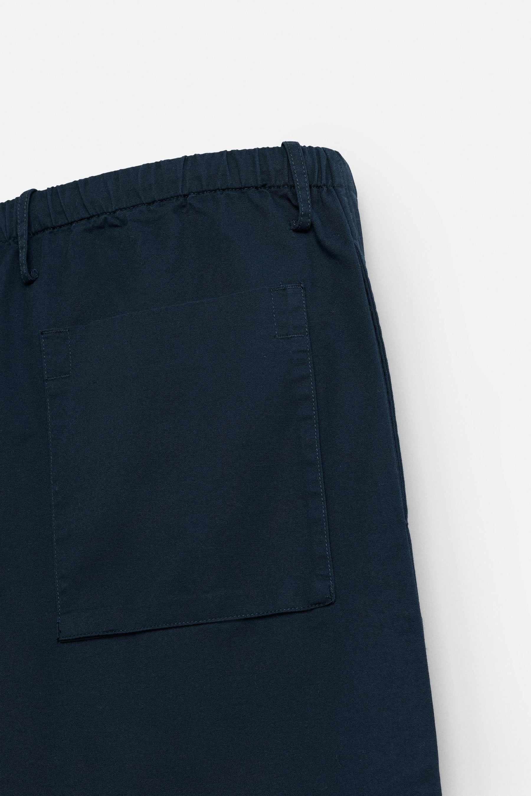 RELAXED FIT STRAIGHT-LEG TROUSERS - Image 9