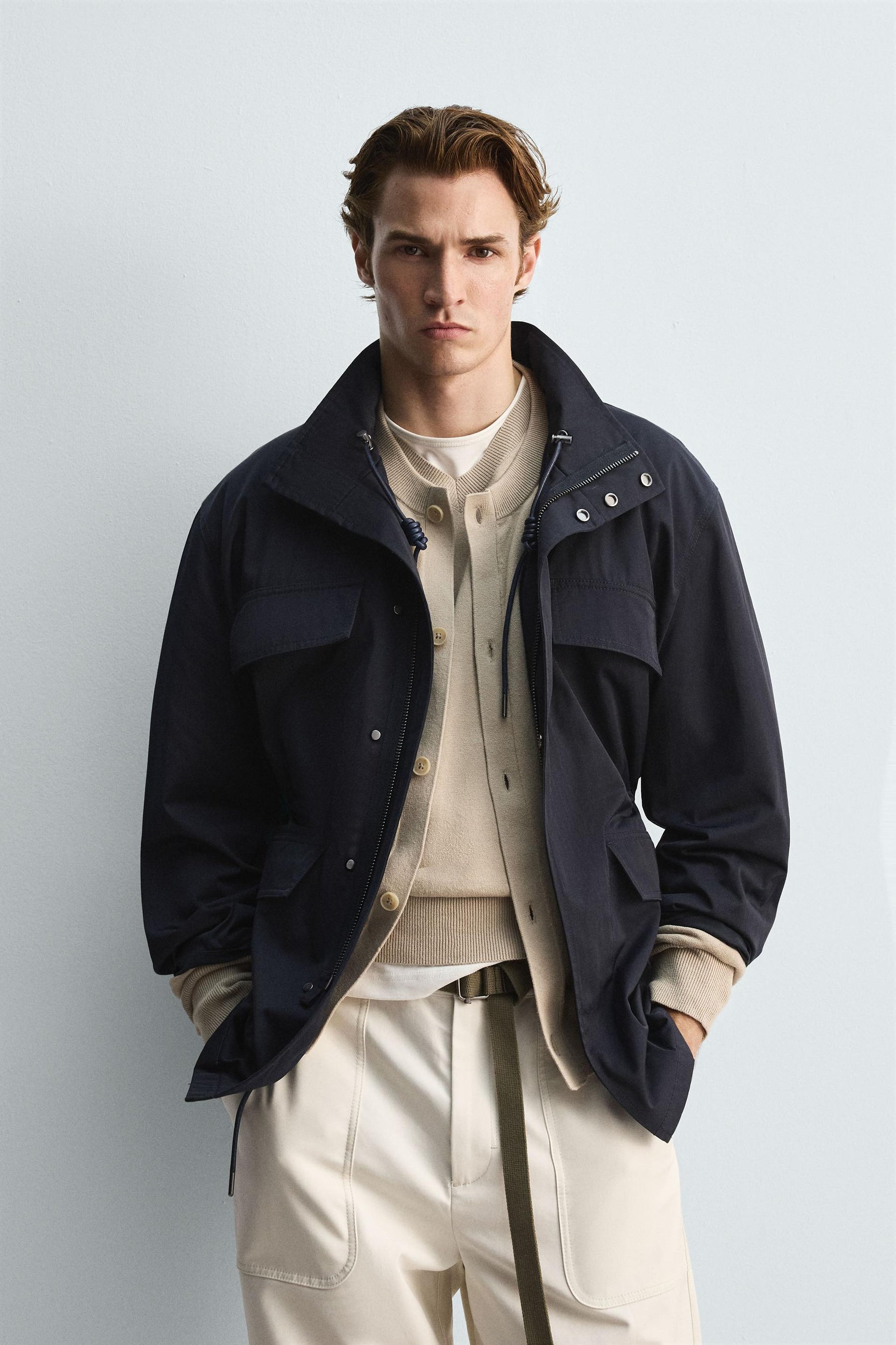 TECHNICAL PARKA WITH POCKETS - Image 2