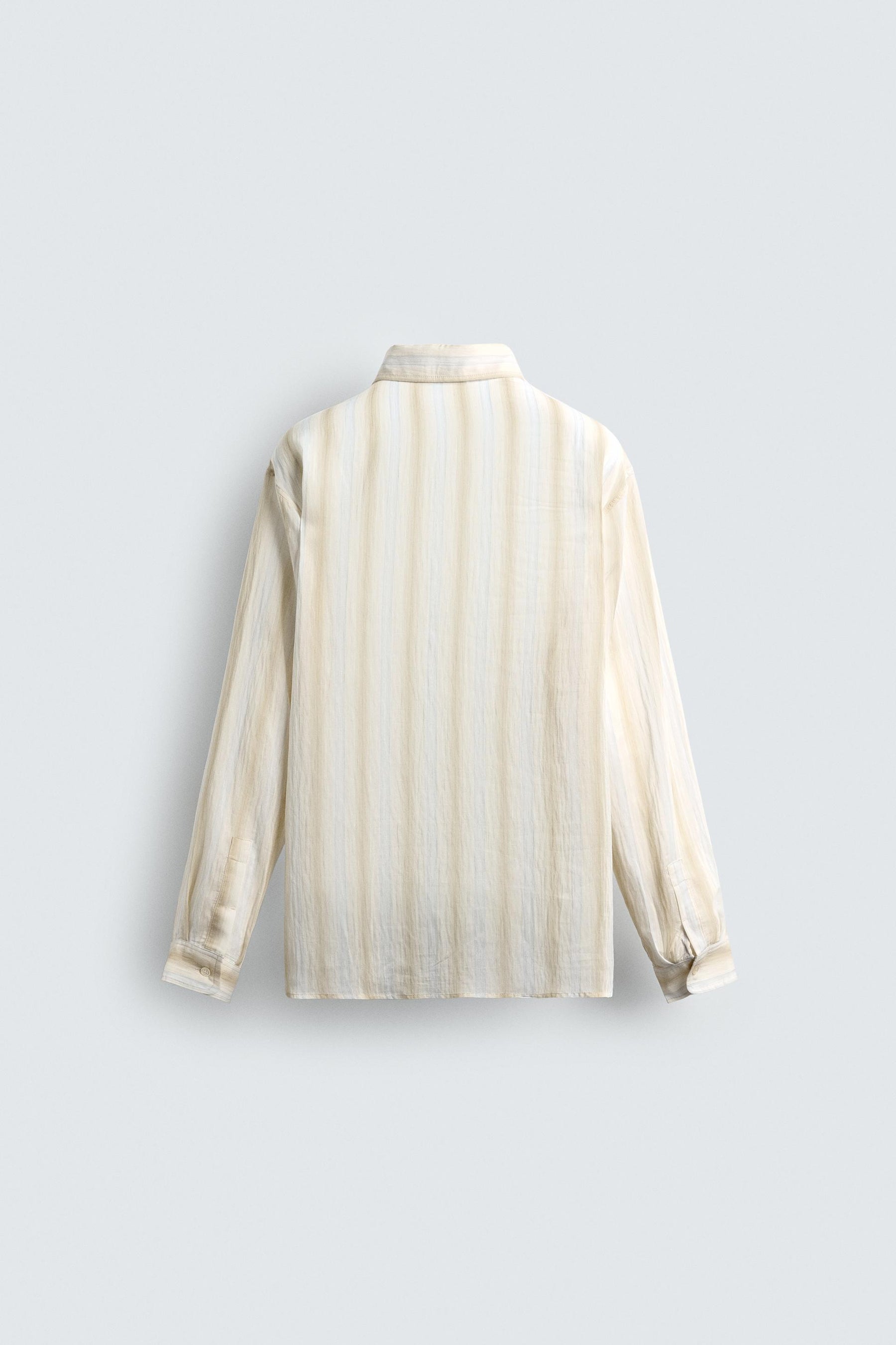 STRIPED FLOWING SHIRT - Image 8