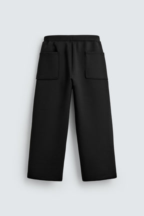 Wide Neoprene Trousers