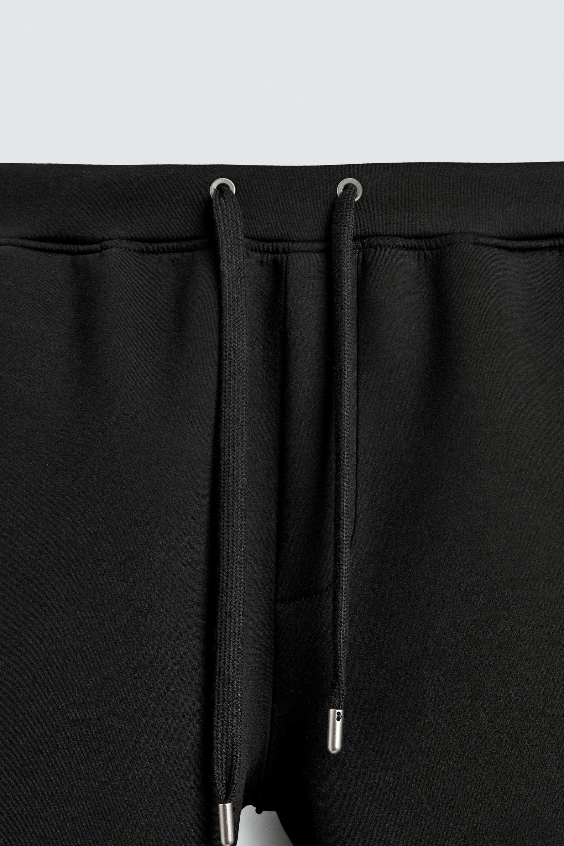 Wide Neoprene Trousers