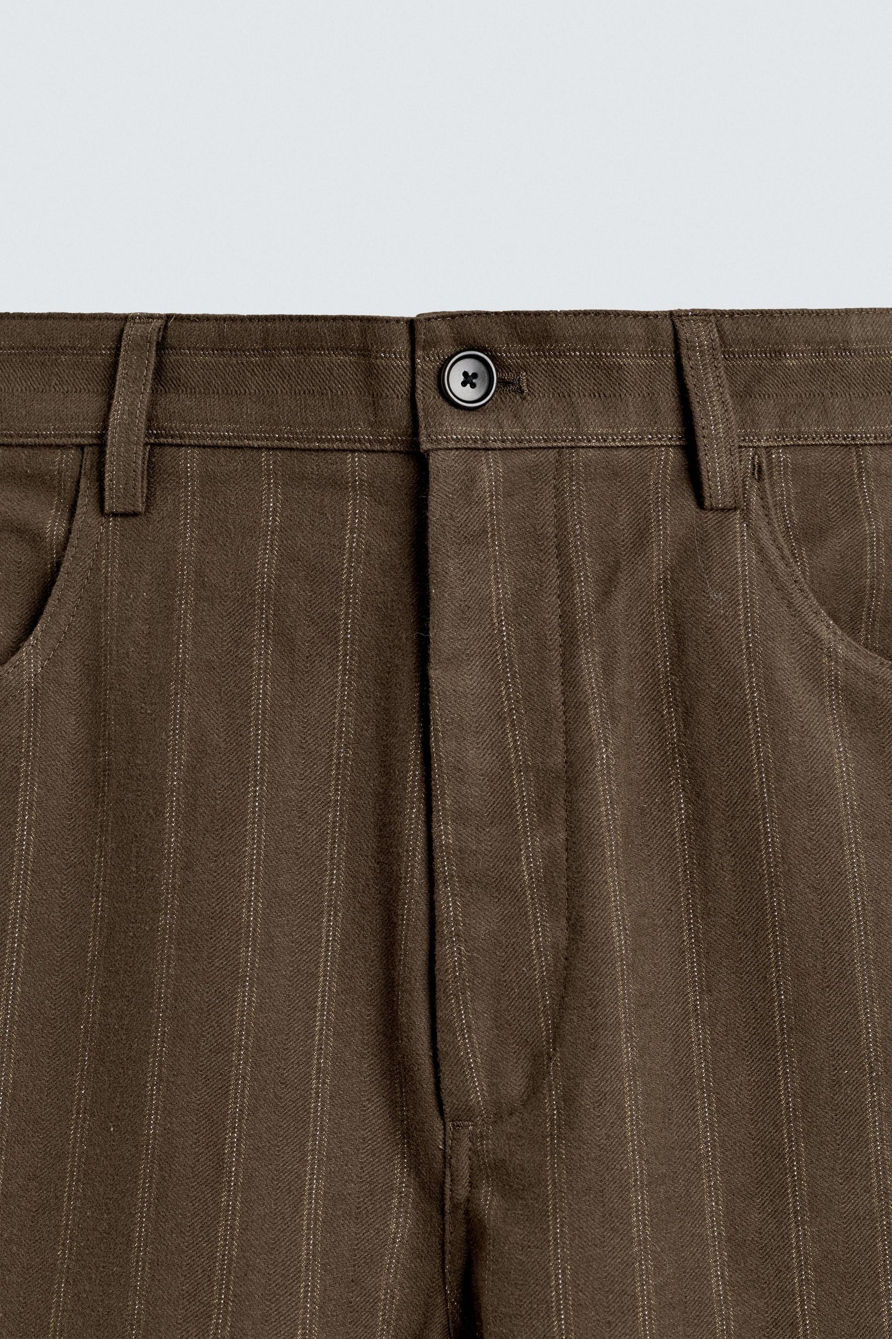 BALLOON FIT STRIPED JACQUARD TROUSERS - Image 9