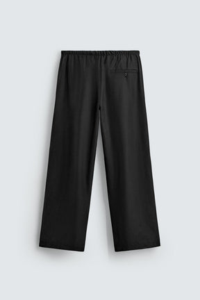 FLOWING RELAXED FIT TROUSERS - Image 7