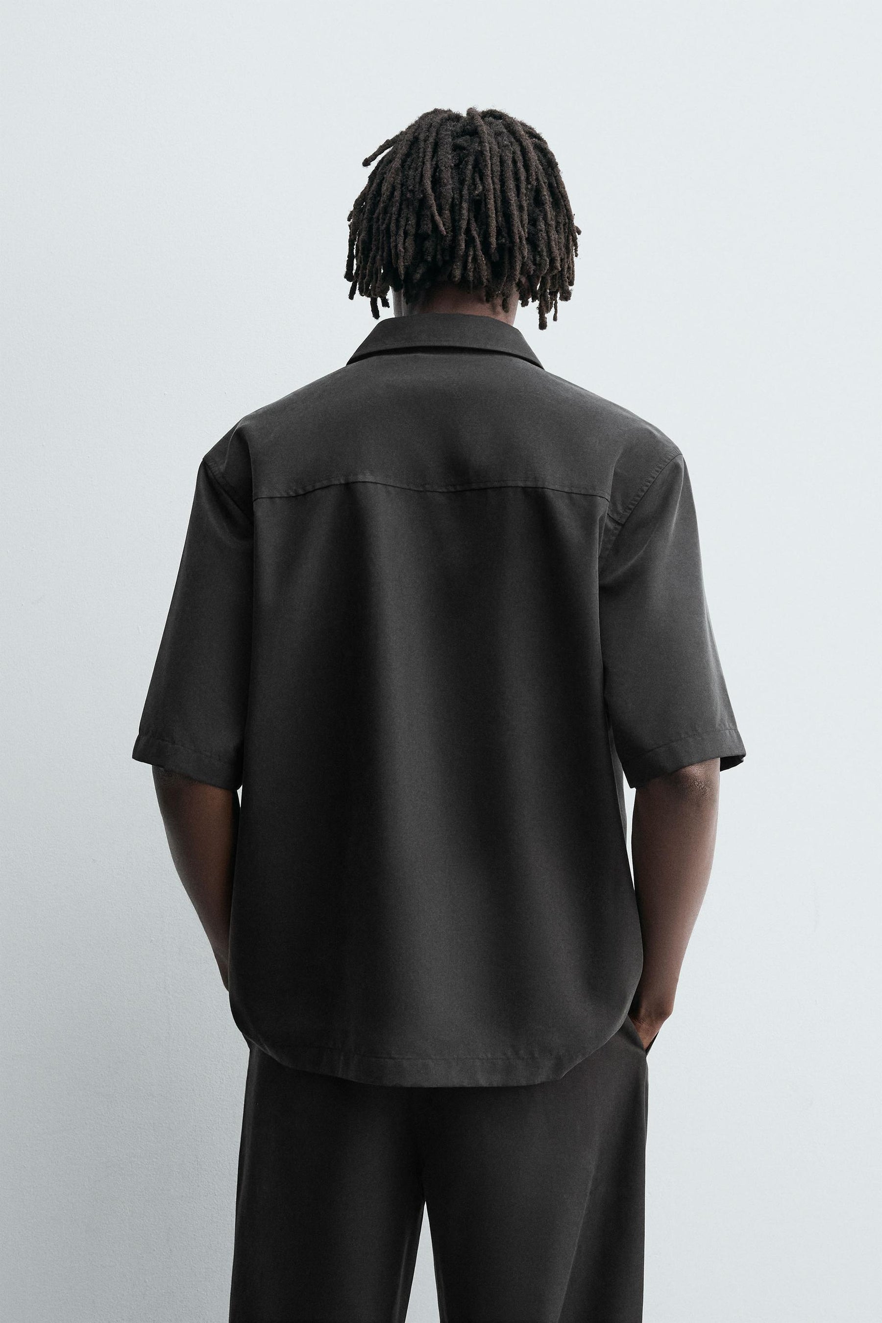 RELAXED FIT FLOWING SHIRT - Image 3