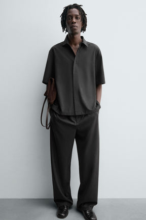 RELAXED FIT FLOWING SHIRT - Image 5