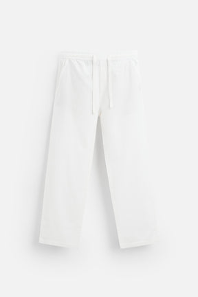COTTON-LINEN RELAXED FIT TROUSERS - Image 6