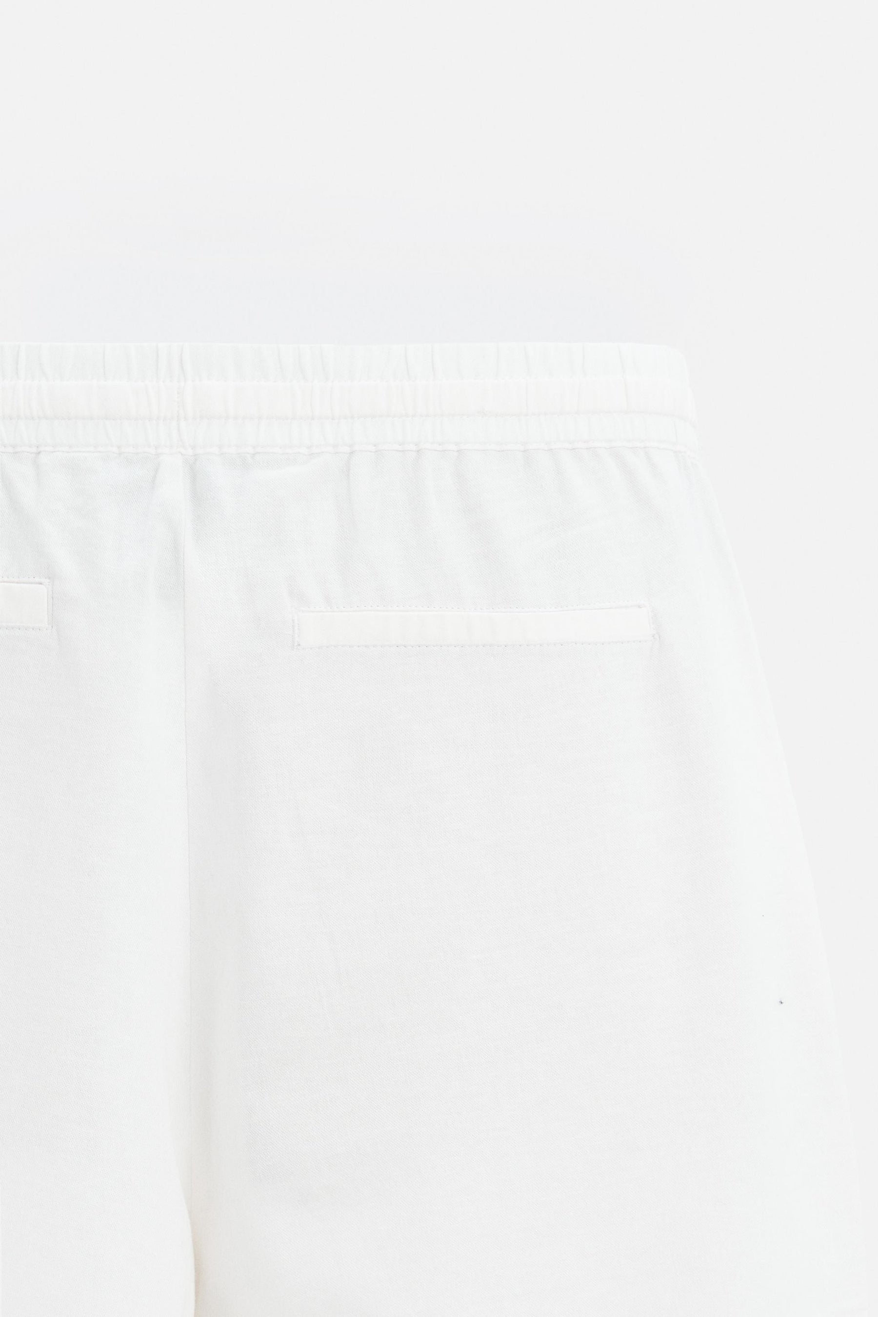 COTTON-LINEN RELAXED FIT TROUSERS - Image 9