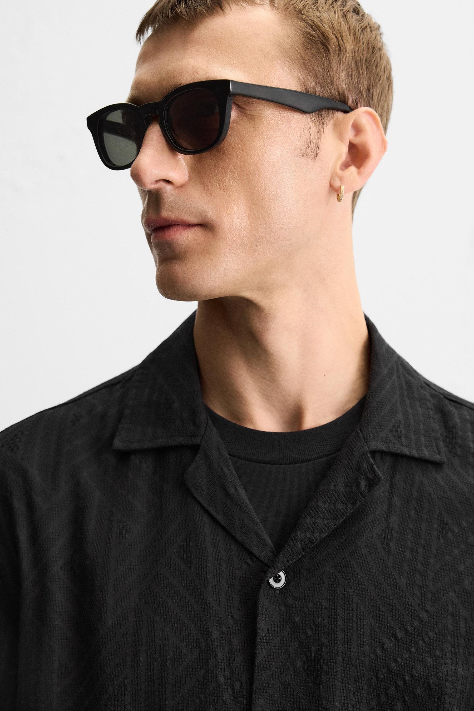 GEOMETRIC JACQUARD SHIRT - Image 5