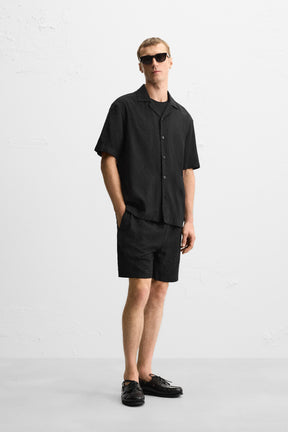 GEOMETRIC JACQUARD SHIRT - Image 1