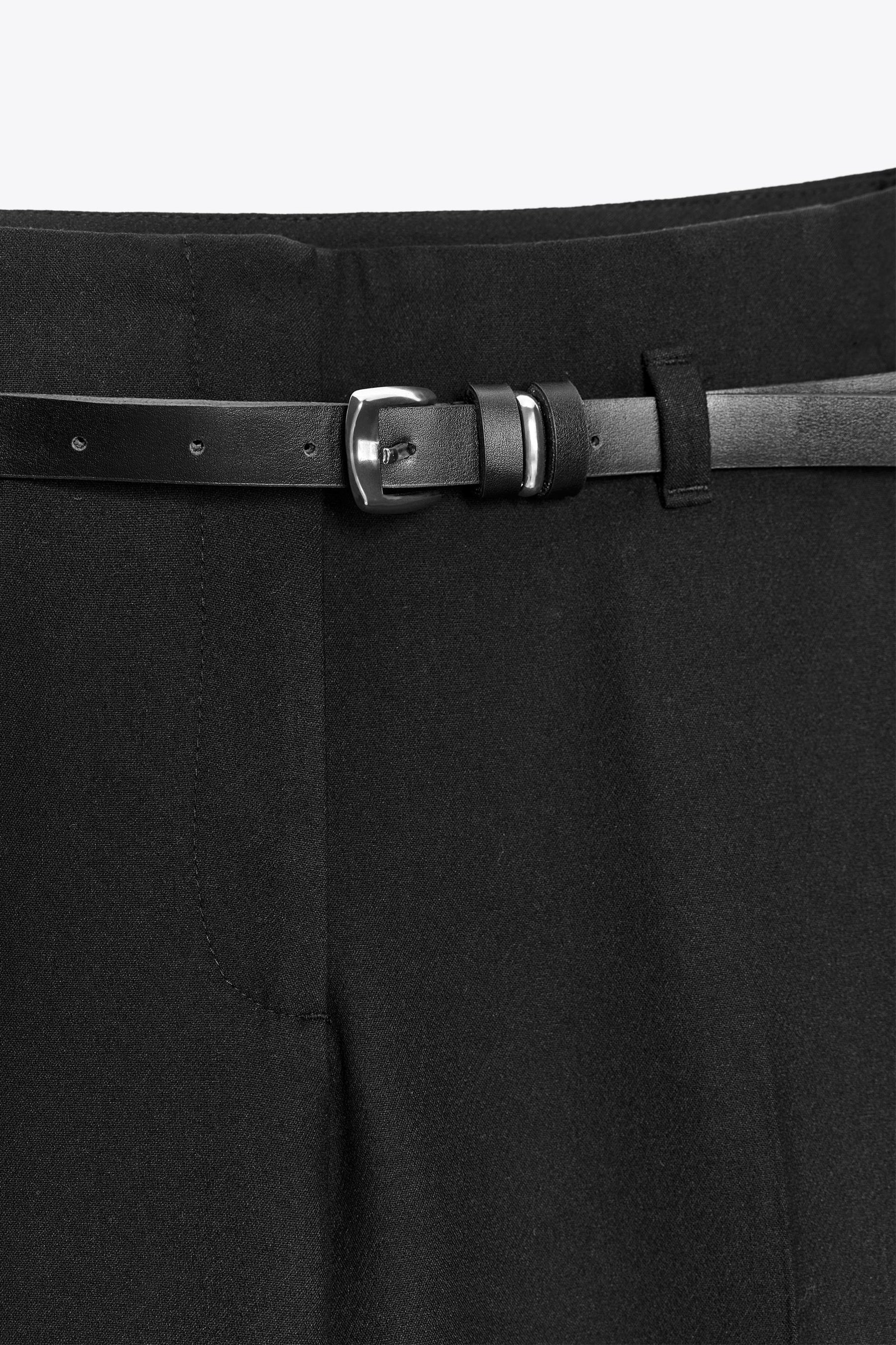 Turn-Up Hem Trousers