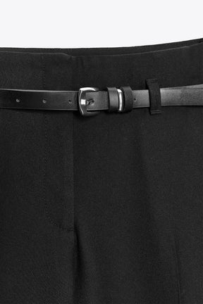 Turn-Up Hem Trousers