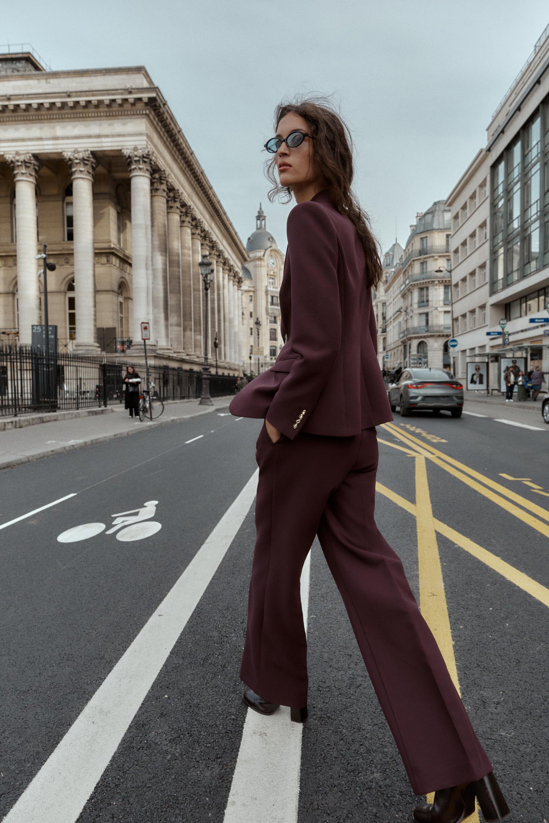 Straight-leg Trousers