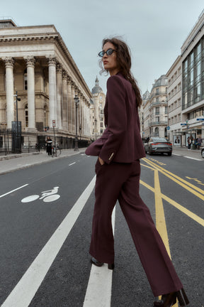 Straight-leg Trousers