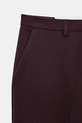 Straight-leg Trousers