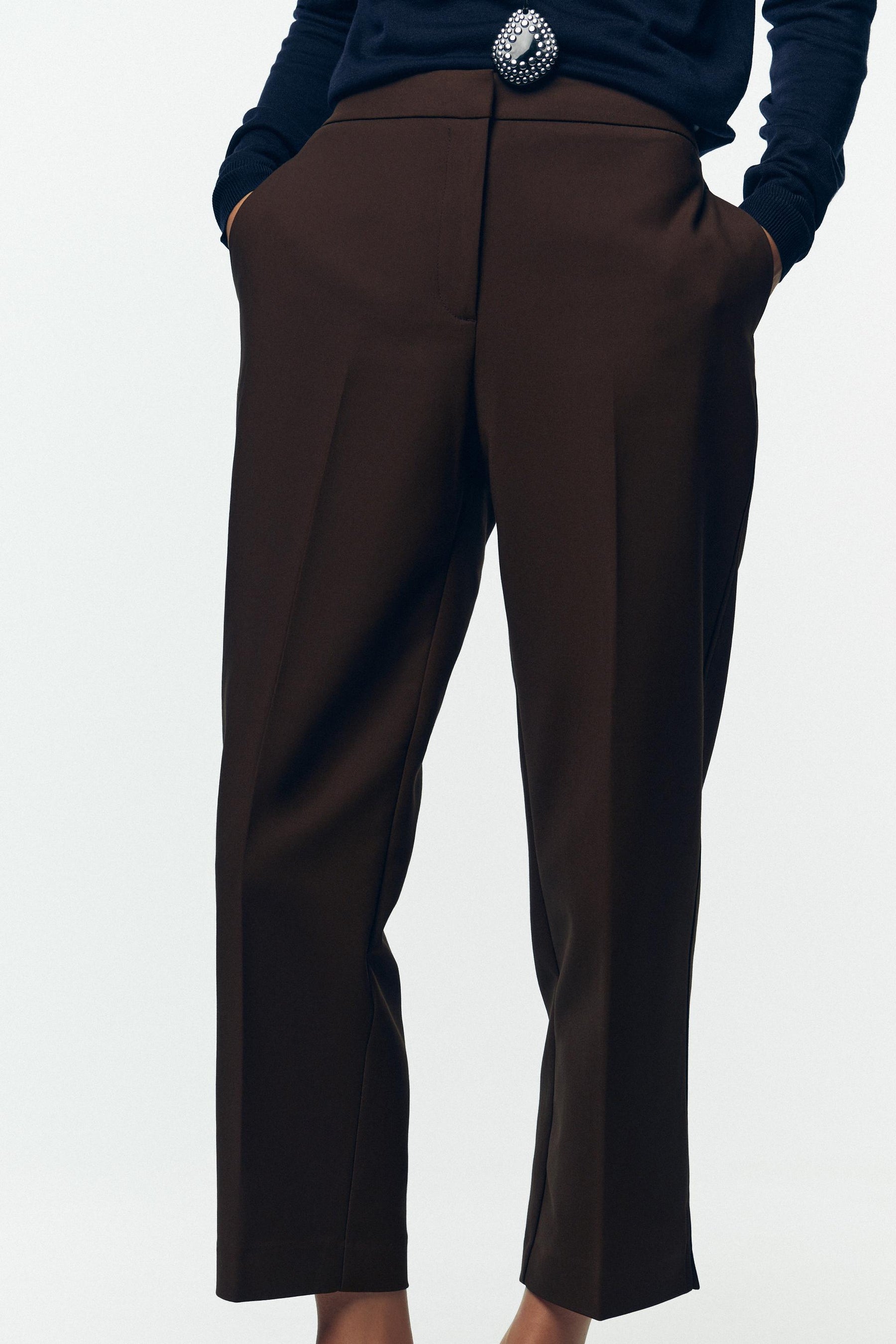 Vented Hem Trousers