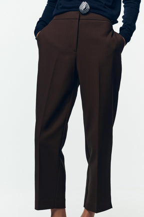 Vented Hem Trousers
